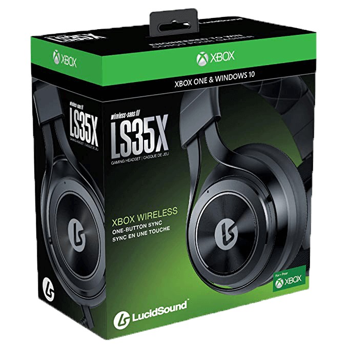 LucidSound Headphones Xbox packaging