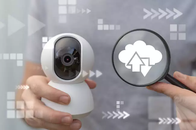 Cloud connection camera and video management system