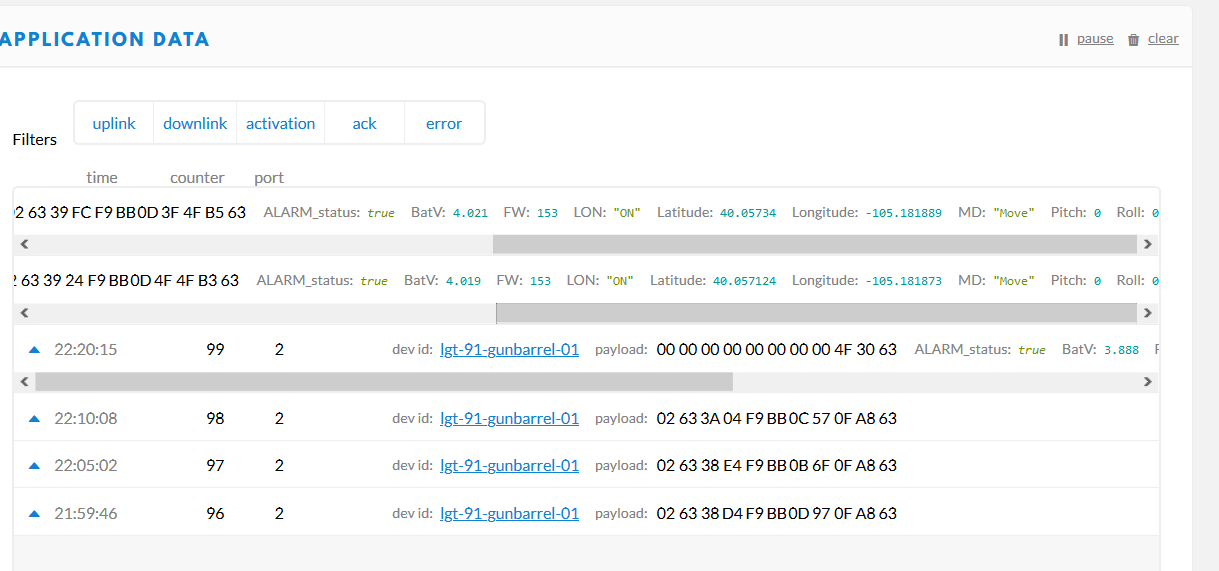 Correct Device Configuration Screenshot