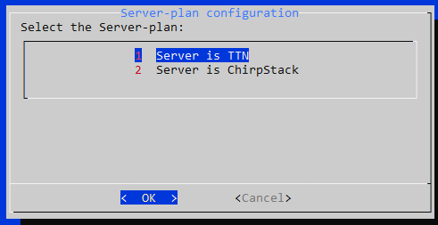 Server Plan Configuration