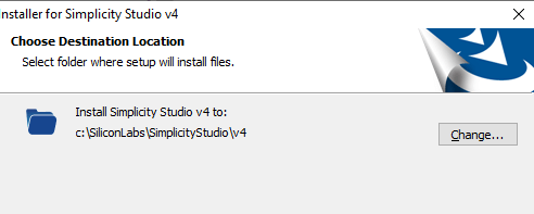 Installer for Simplicity Studio