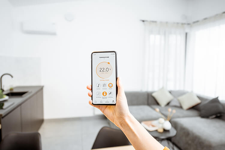 controlling your thermostat from your phone