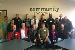 Cardinal Peak employees volunteering