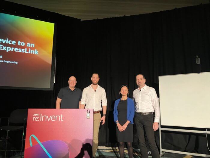 AWS IoT ExpressLink presenters at re:invent