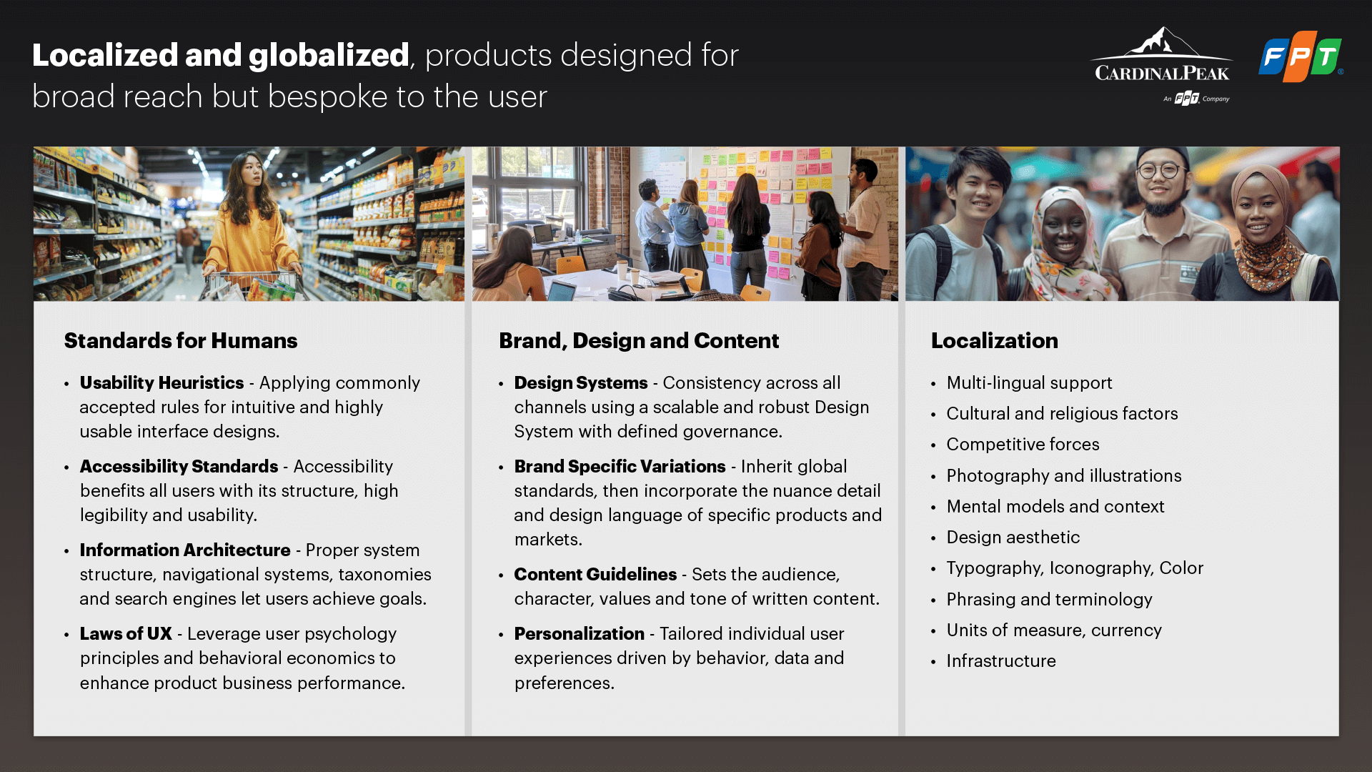 Global Reach Bespoke Feel A Framework for Scalable UX